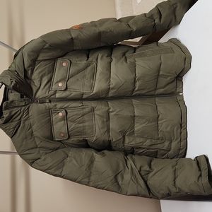 TIMBERLAND MEN'S HOODED JACKET Large